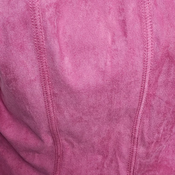 Lena Gabrielle Pink Fringe Moto Jacket – Size 12 - Picture 12 of 13